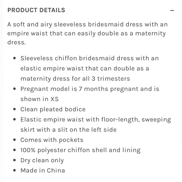 Birdy Grey LAURIE EMPIRE DRESS CHIFFON TAUPE Curve 3X NEW NWT - Picture 6 of 6